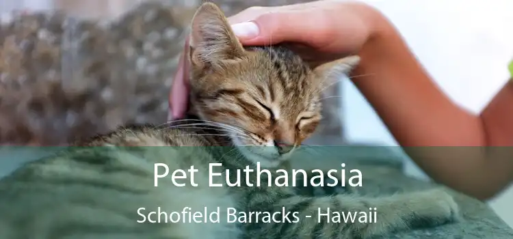 Pet Euthanasia Schofield Barracks - Hawaii